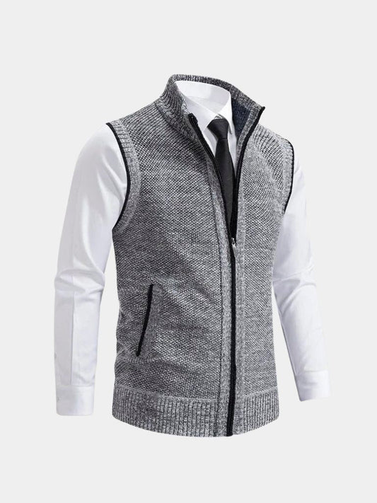 Viretti | Gilet Elegante con Zip Intera
