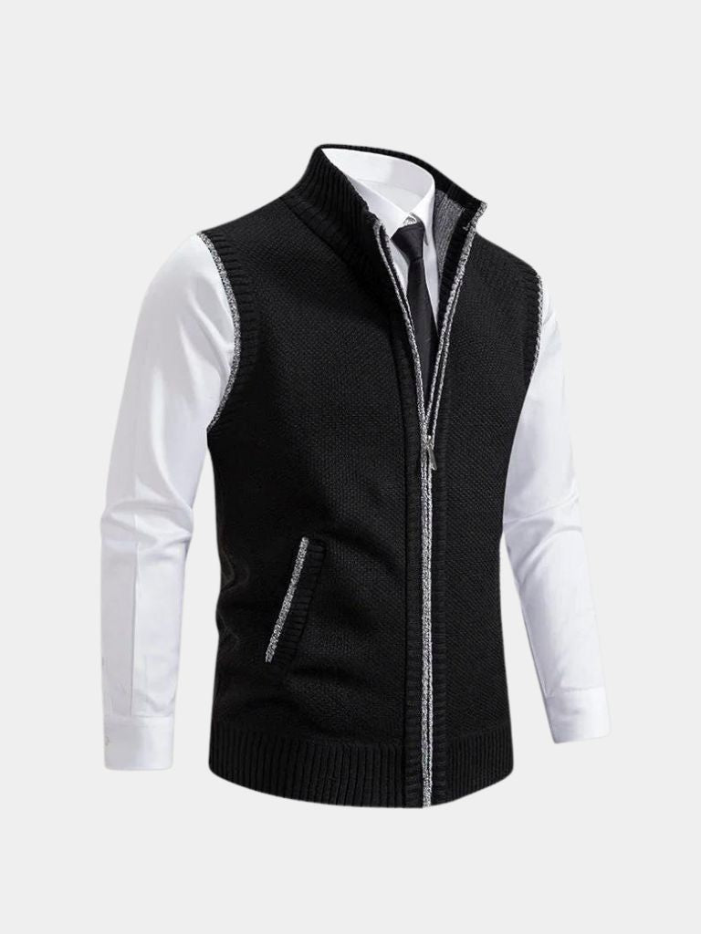 Viretti | Gilet Elegante con Zip Intera