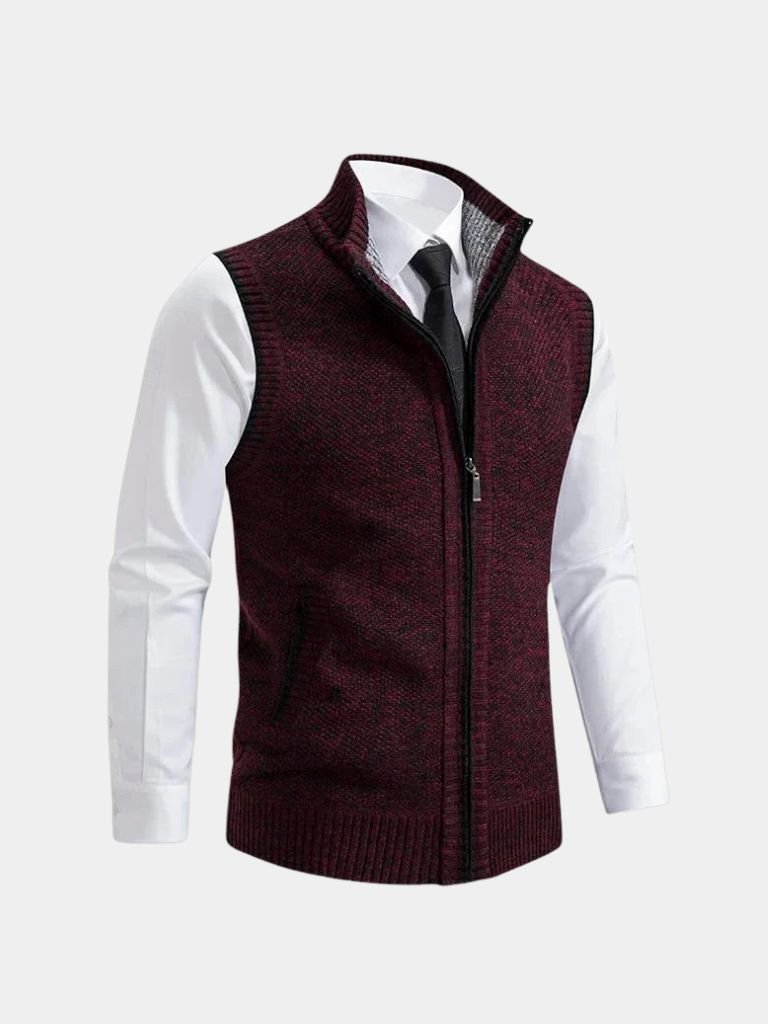 Viretti | Gilet Elegante con Zip Intera