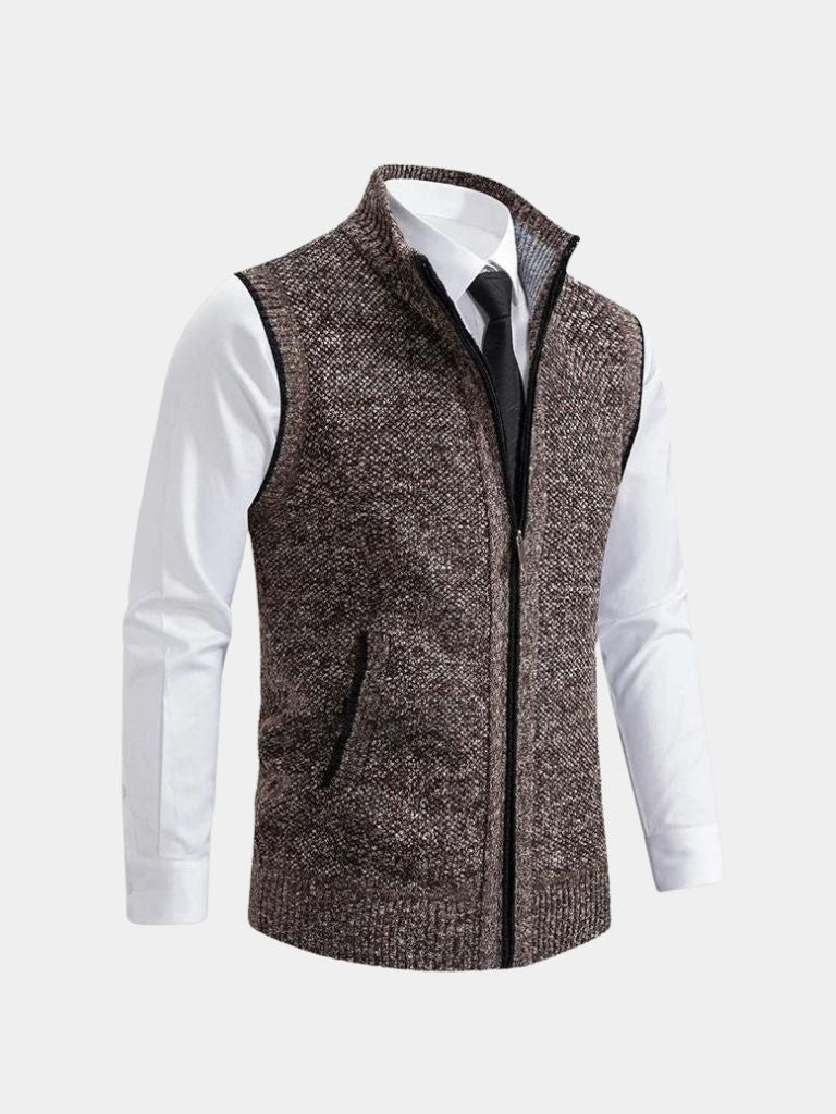 Viretti | Gilet Elegante con Zip Intera
